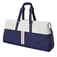 Wilson 2023 Navy 4-6pcs Tennis Racket Bag Super Tour Nylon Large Tennis Bag for 5 Racquets With Two Compartment 2