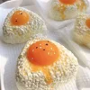 Handmade Silicone Squishy Egg Rice Ball Mochi Taba Squishy NEW Fidget Toy Relief Squeeze Toy 2