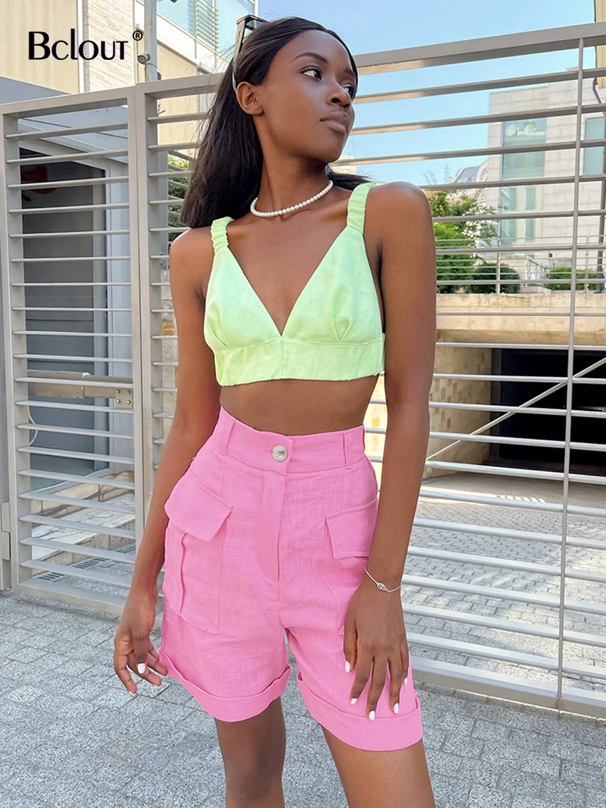 katoen korte broek dames