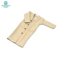 Fashionable Loose Jeans and Trench Coat - Blyth (XB--093--C)