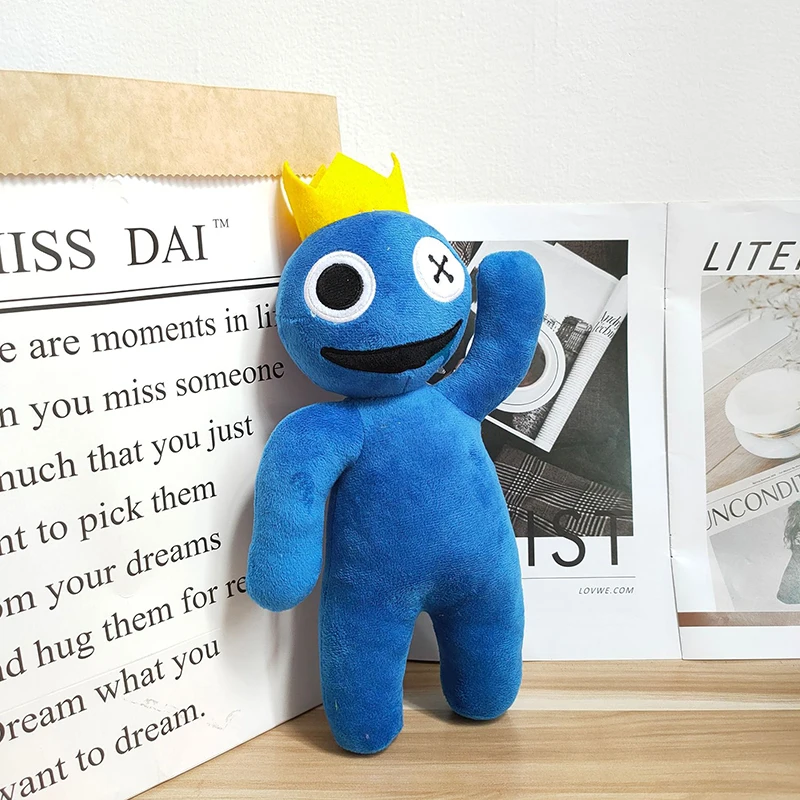 Rainbow Friends Chapter2 Plush Toys Cartoon Game Character Doll Kawaii Blue  Monster Soft Stuffed Animal For Kids Birthday Gifts - AliExpress