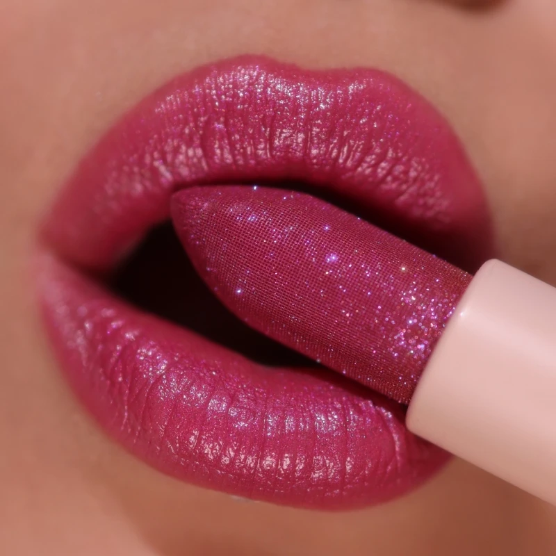 2pcs/set Glitter Star Lipstick & Lip Liner - Long-Lasting, Glossy, Waterproof - Perfect Valentines Day Gift or Music Festival 2