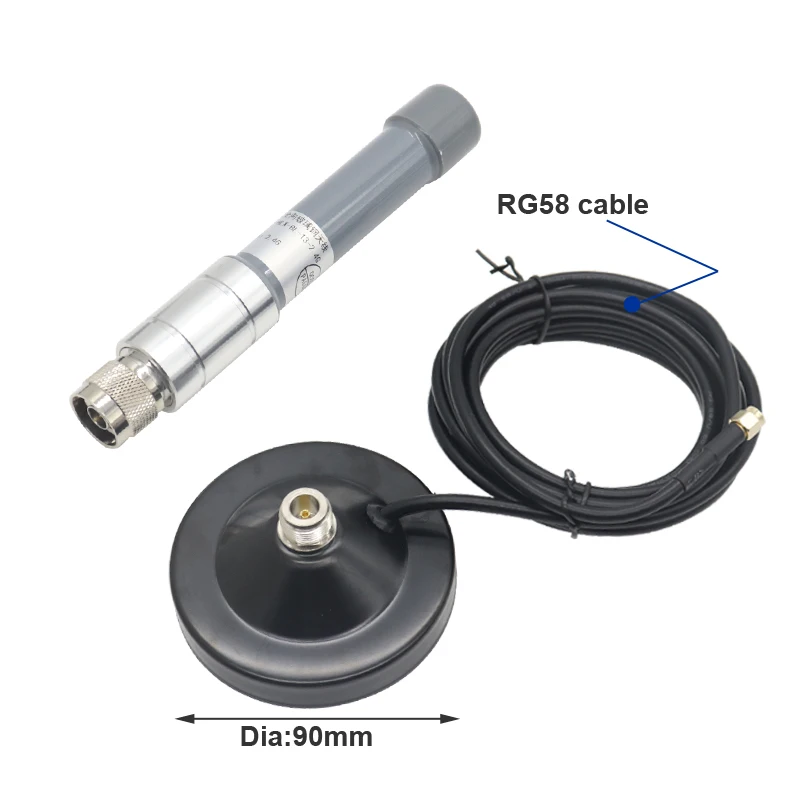 2.4G WiFi External Omni WiFi Helium Hotspot Miner Amplifier Antenna High Gain 8dbi FRP 15CM Fiberglass Aerial Magnetic Base