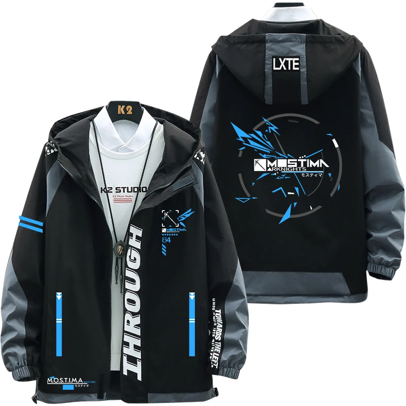 

Game Jacket With hood Cosplay Arknights Mostima Cosplay Costume Sweater Mostima Windbreaker Hoodies Sweatshirt Long sleeve coat