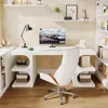 Executive Office Desk 62",Large Computer Desks with Storage Shelves,Writing Desk Study Table,Workstation Desk Business Furniture 5