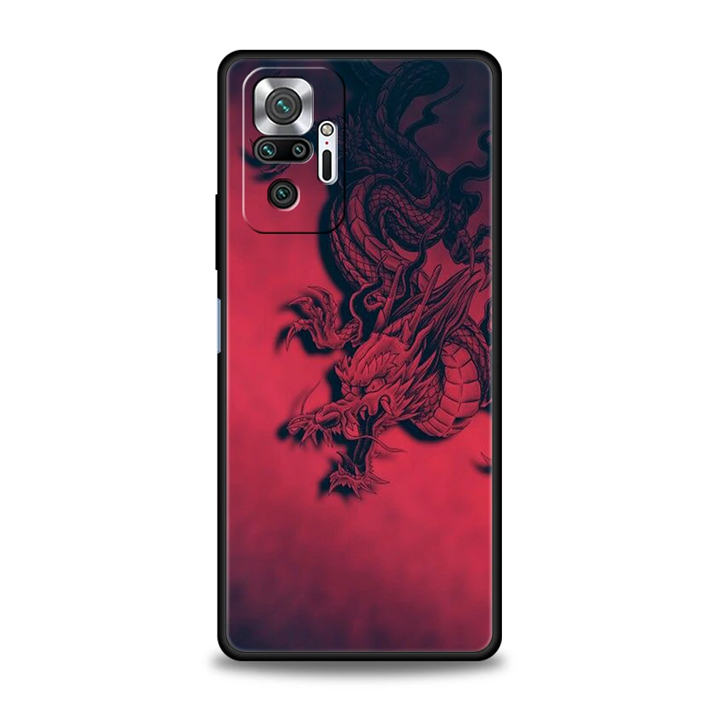 Exquisite Dragon Silicone Phone Case - Durable Protective Shell s Coque