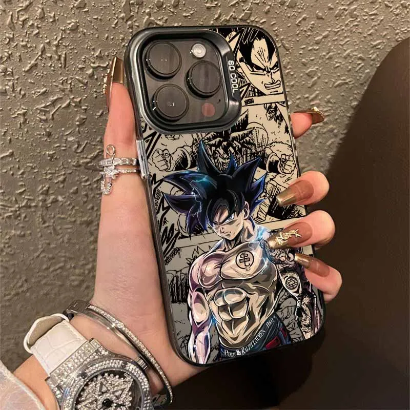Cool GokuS Anti-Fall Matte Phone Case - Sleek and Durable Back Cover