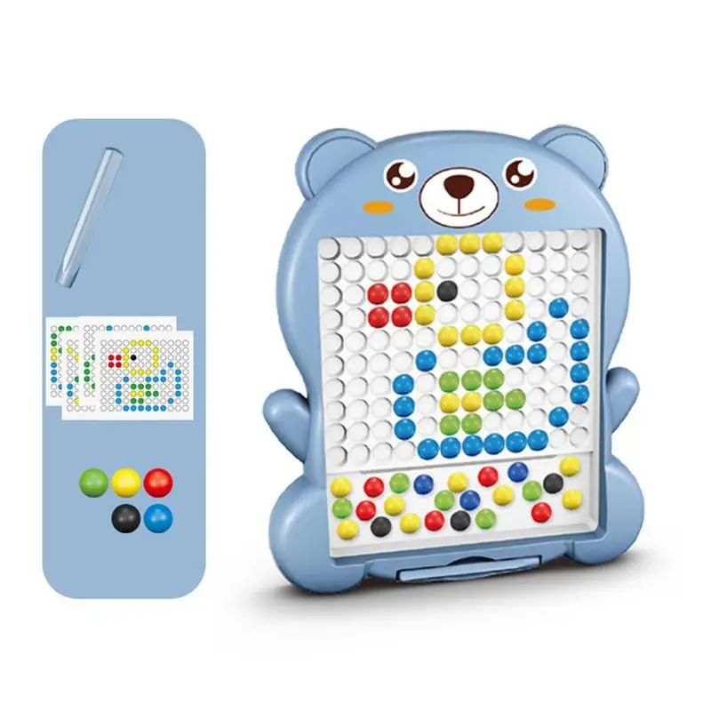 

Magnet Drawing Board Indoor Colorful Magnet Drawing Board Doodle Board Montessori Educational Preschool Toy For Kids 4-8 Year