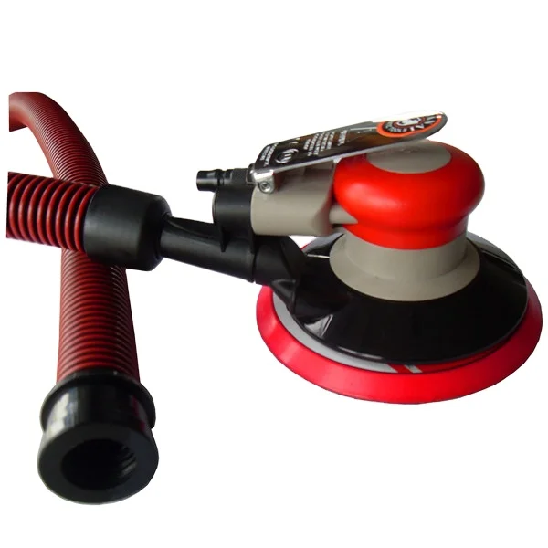 

Central-Vacuum Industrial Composite Air Random Orbital Sander