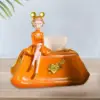 Girl Tissue Box Decorative Ornament for Office Dresser Bedroom 3