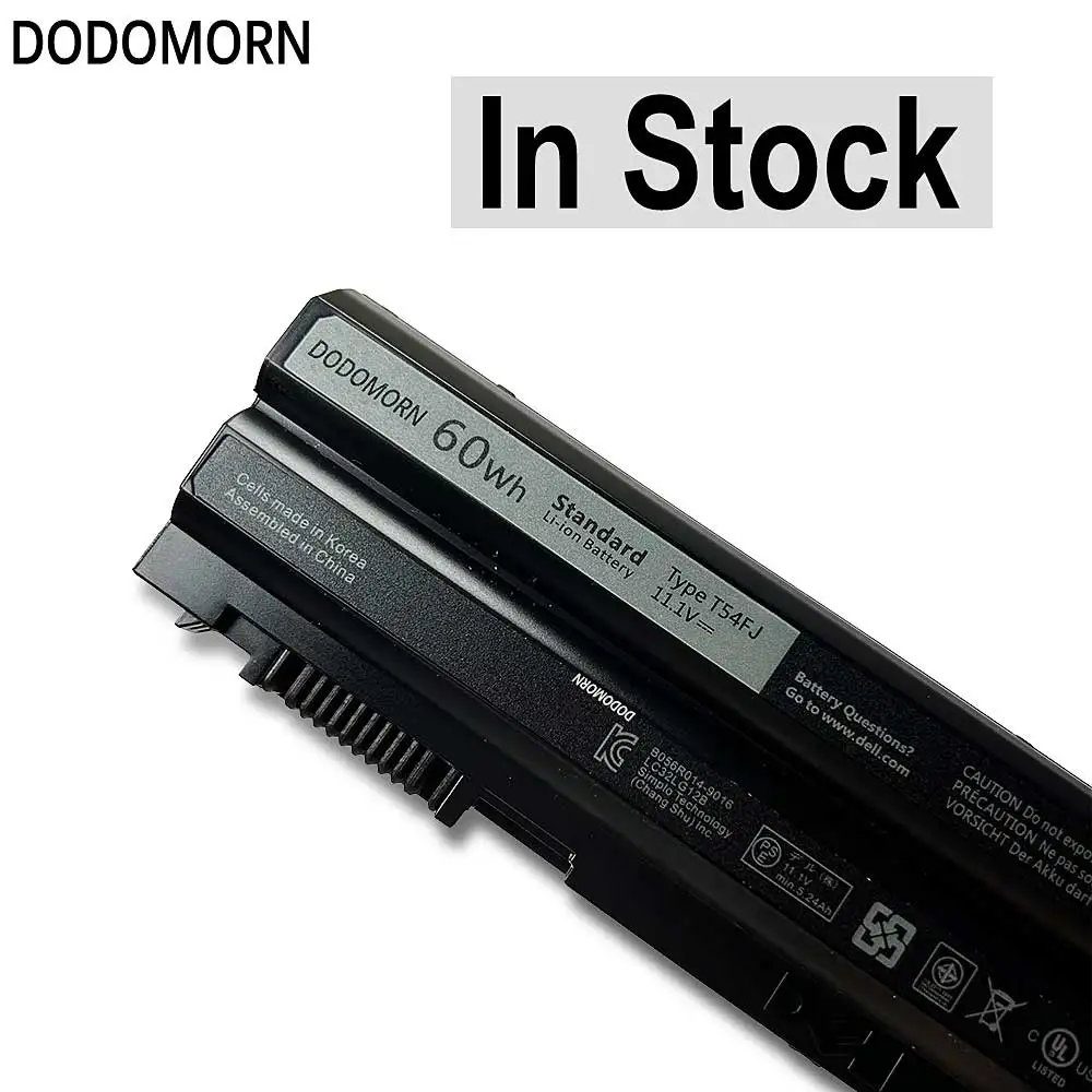 Dodomorn Nova Bateria do Portátil T54fj 60wh para Dell Latitude E5420 E5430 E5520 E5530 E6420 E6430 E6520 E6530 para Inspiron 7420 7520 - Imagem 4