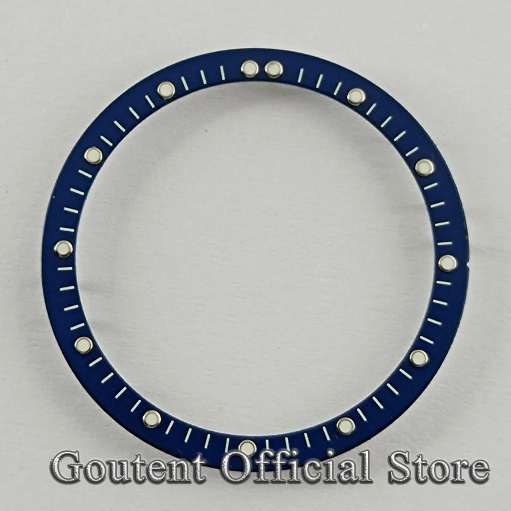 Goutent Elegant Black Blue White Perspective Dial with See-through Design for Automatic Movement Watches