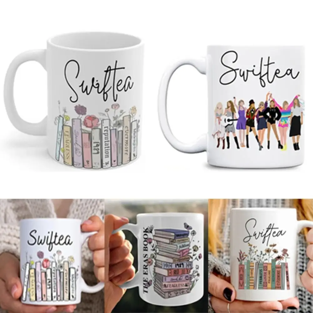 Ceramics Taylor Album Tazza Da Caffè Novità 350Ml Regali Per I Fan Del Cantante Tazza Da Tè Cantante Taylor Album Swift Music Taylor Mugs