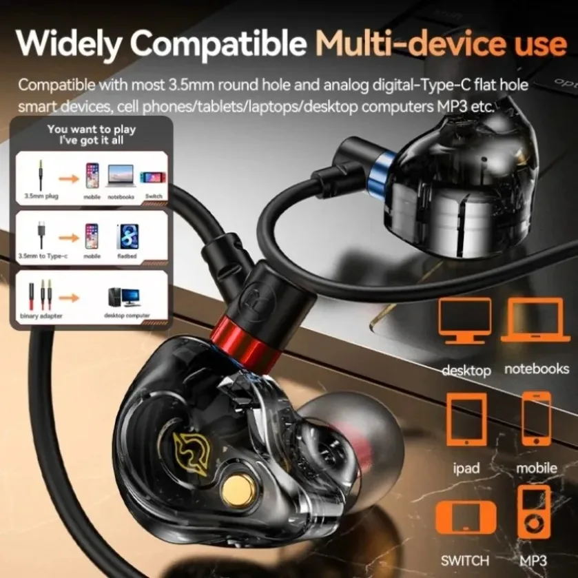 High-Fidelity Wired Stereo Gaming Headset with Noise-Cancelling Microphone