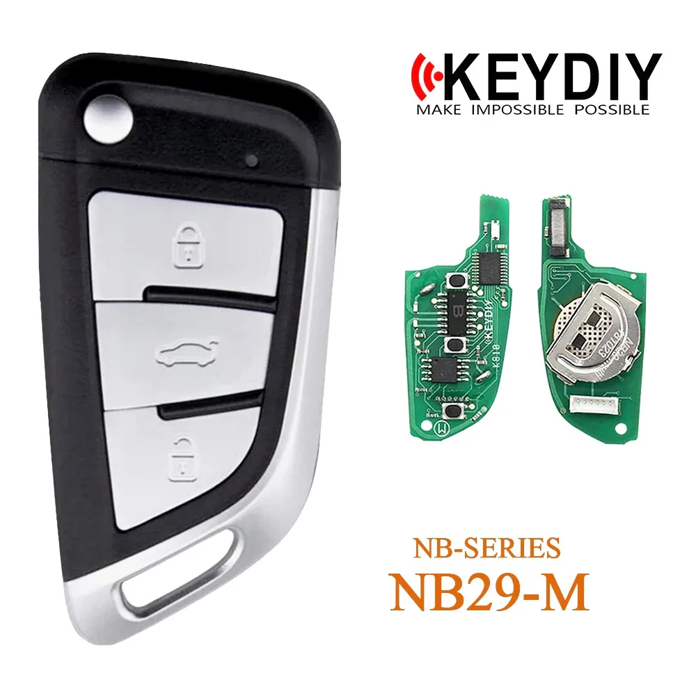 

Оригинальный металлический ключ KEYDIY KD NB29-M NB29 с PCF, универсальный многофункциональный для пультов дистанционного управления KD900/MINI KD/KD MAX