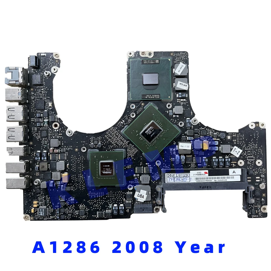 Placa-mãe Original para Macbook Pro Logic Board A1286 8202850-a 820-2915-a 8203330-b 15 Polegadas 2008 2009 2010 2011 2012 Anos - Imagem 4