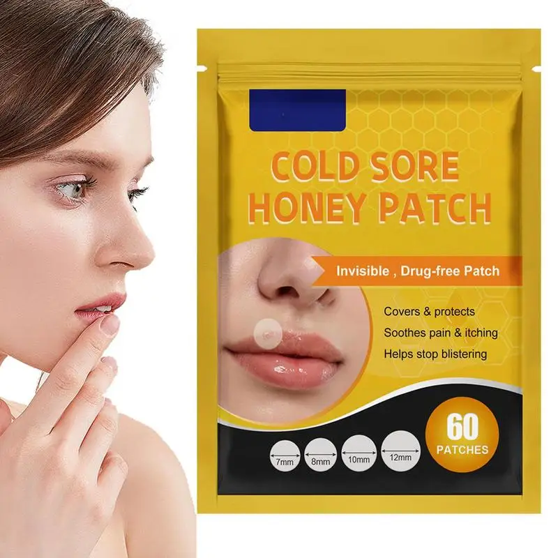 

Crystal Cold Sore Lip Pads Moisture Essence Invisible Bandages Protects Soothes & Hides Cold Sores Patch Lips Skin Cares
