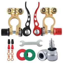 Quick Release Copper Car Battery Terminal Clamps (Style 3)