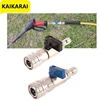 High Pressure Washer Ball Valve Kit 3/8 or 1/4 Quick Connect Fittings for Power Washer Hose Control Water Flow Switch 4500 PSI 1