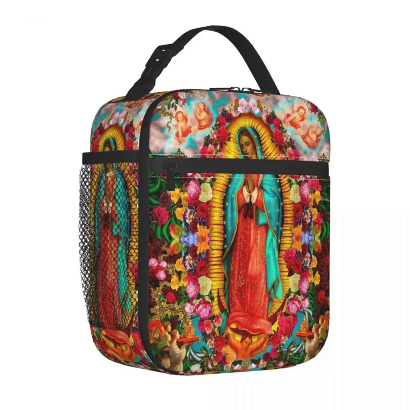 

Virgin Mary Insulated Lunch Bag Thermal Bag Meal Container Leakproof Lunch Box Tote Girl Boy School Travel