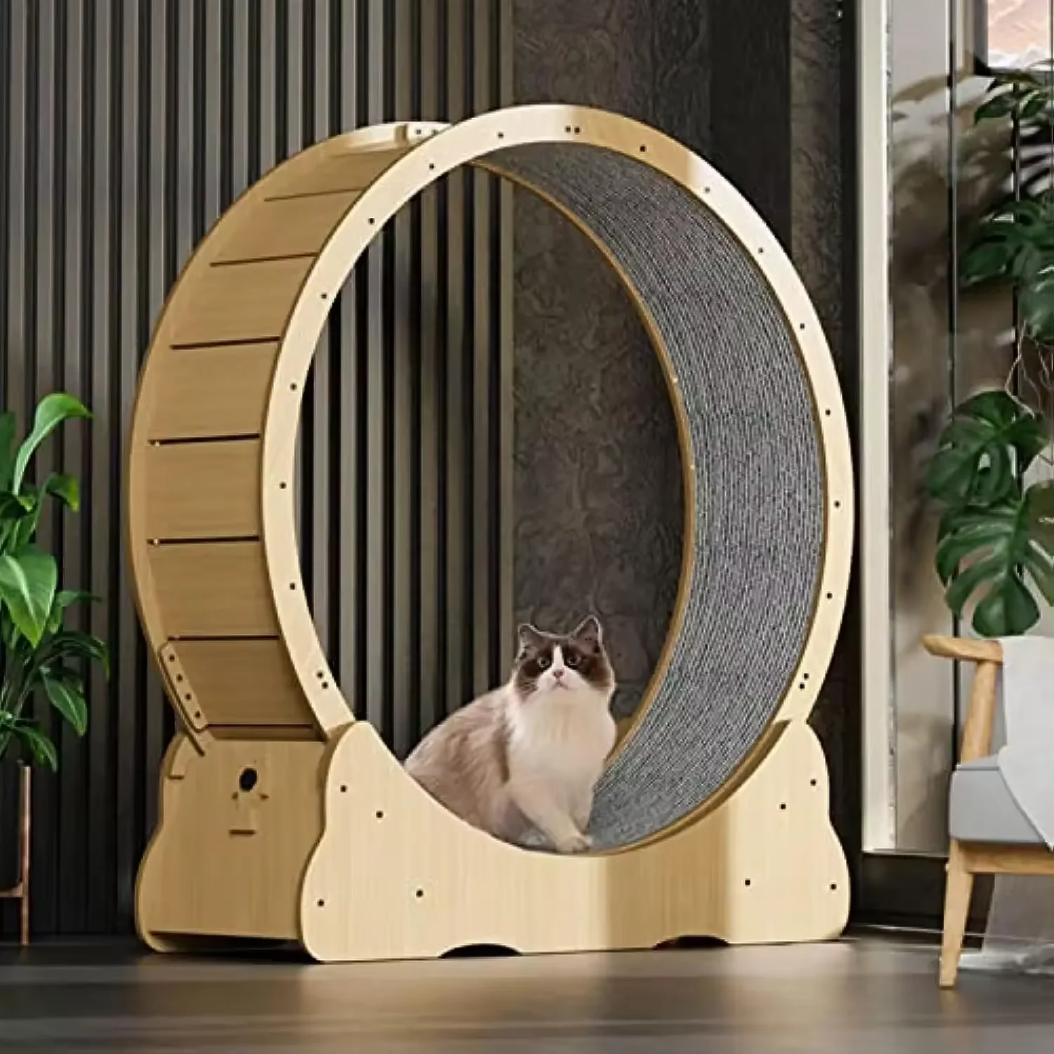 Pet Cat Running Wheel Pet Treadmill Exercise Lose Weight Walking Fitness Toy Silent Dog Cat Toys Interactive Climbing Frame