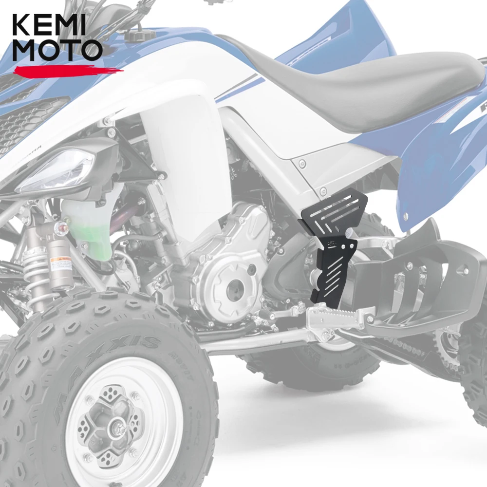 Kemimoto Atv Frame Guard Protector Cover Iron Black Compatibile Con Yamaha Raptor 700 2008-2023 Raptor 700R 2009-2023
