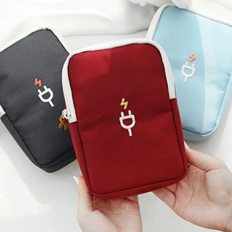 Travel Gadget Organizer Bag Portable Digital Cable Bag Electronics