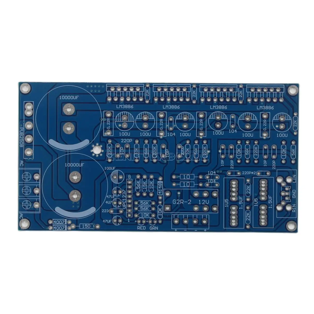 Lm3886 Pcb Scheda Amplificatore Di Potenza Doppio Parallelo Con Riferimento Di Protezione Circuito Fhrowland