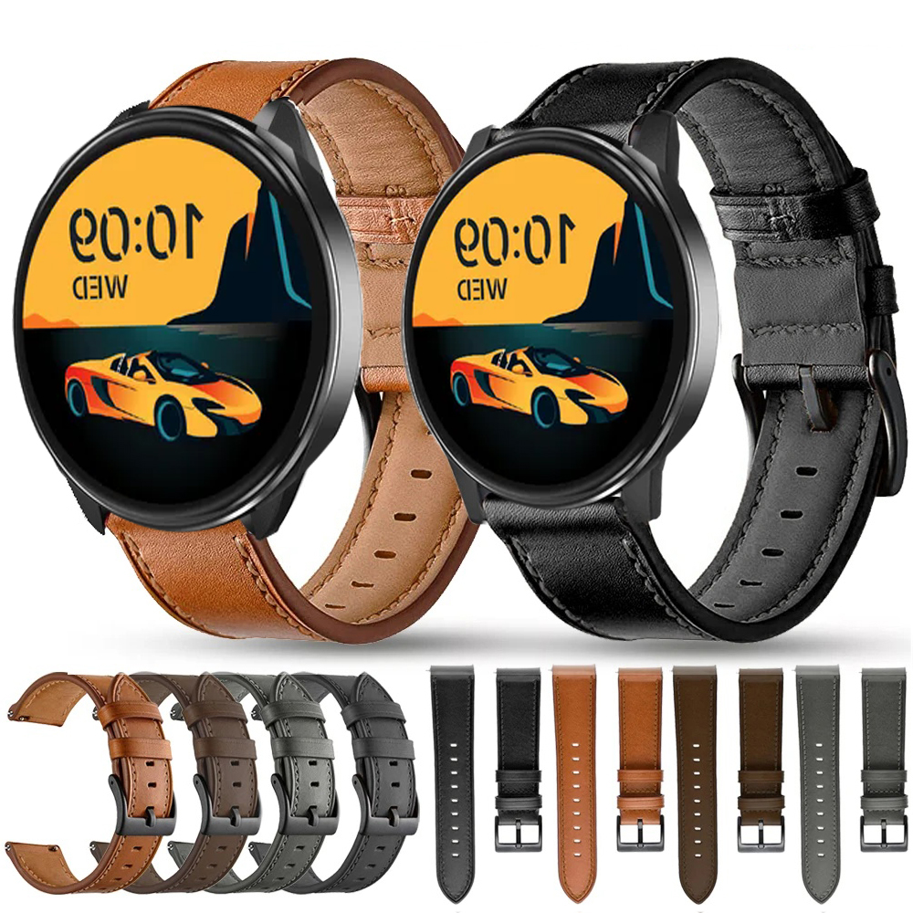 Leather Strap Watchband for Blackview X20 Smart Wriststrap Quick Releas Bracelet for Blackview 2024 Watch Accessories