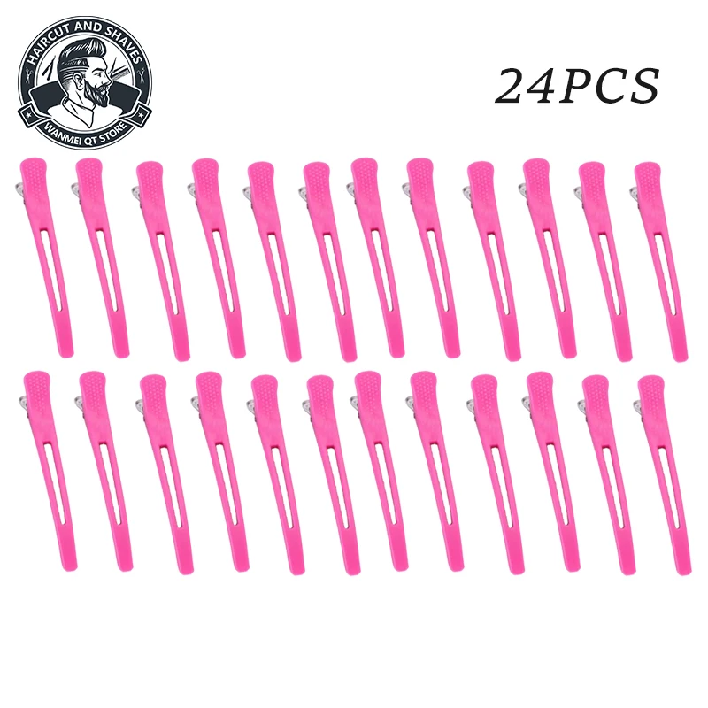 Professional Styling Hair Clips - Anti-Slip Hairdressing Accessories (12/24 Pack)