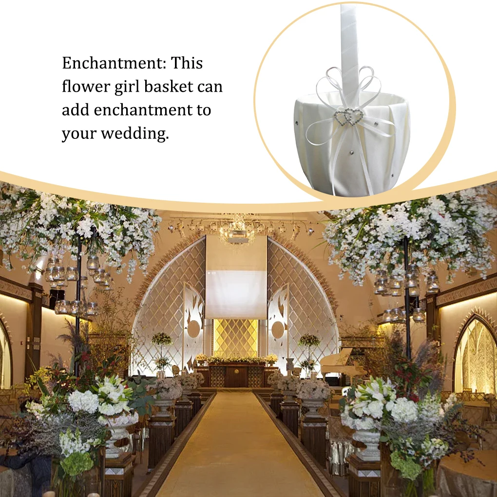 

Элегантные свадебные корзины для цветов очаровательный держатель для хранения цветов Тип 2