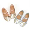 New Children Leather Shoes Cartoon Unicorn Princess Girls Party Dance Shoes Baby Student Flats Kids Performance Shoes Size 24-29 2