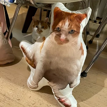 Custom Pet Photo Plush Pillow 1