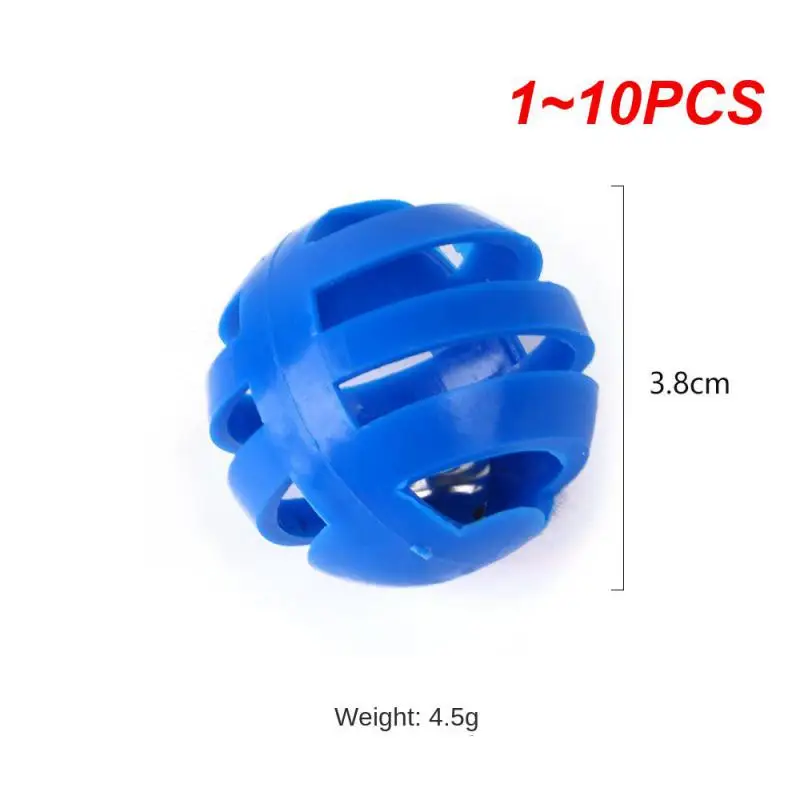 

1~10PCS Low-voltage Bell Ball Fashionable Environmental Friendly Tasteless Non-toxic Durable Pet Products Cat Toys Plastic