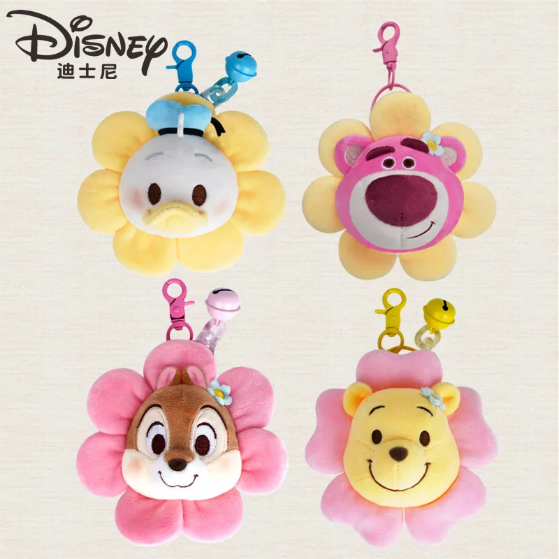

Disney Original Winnie The Pooh Plush Pendant Lotso Backpack Pendant Cute Keychain Plush Doll For Present