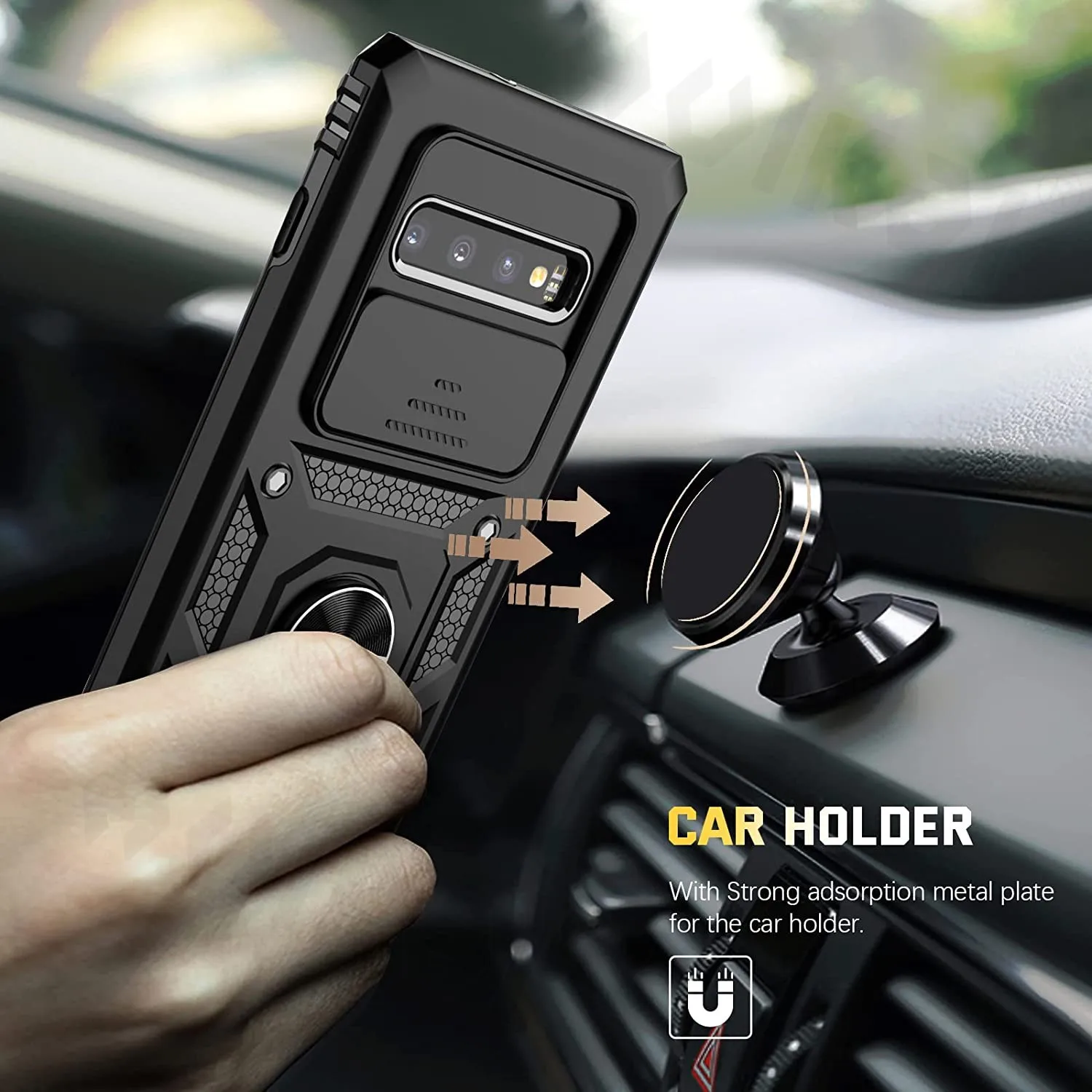 KEYSION Shockproof Case For OnePlus Nord CE5 5G Slide Camera Protection Metal Ring Stand Phone Cover For One Plus 1 Nord CE 5 Buy Cheaply On - View #8