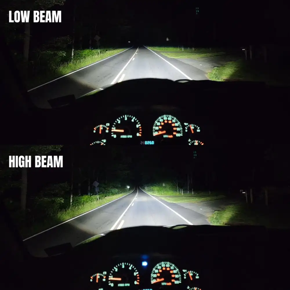 Led Headlight 5x7 Inch Drl Turn Signal Hi-Lo Beam Led Headlamp for Toyota Pickup