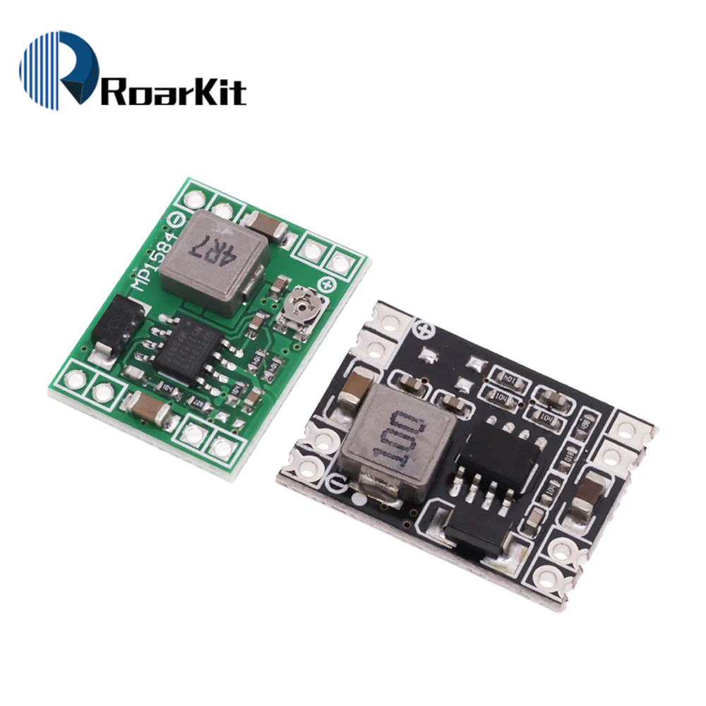 Dc-Dc Modulo Di Alimentazione Step-Down Buck 3A A Tensione Regolabile Mp1584En 5V-12V 24V A 5V 3.3V 9V 12V Uscita Fissa Ad Alta Corrente