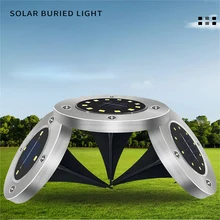 

4PCS Solar Led Light Outdoor Solar Lamp Waterproof Solar Powered Lantern Outdoor Lighting For Pathway Patio Garden Decoration