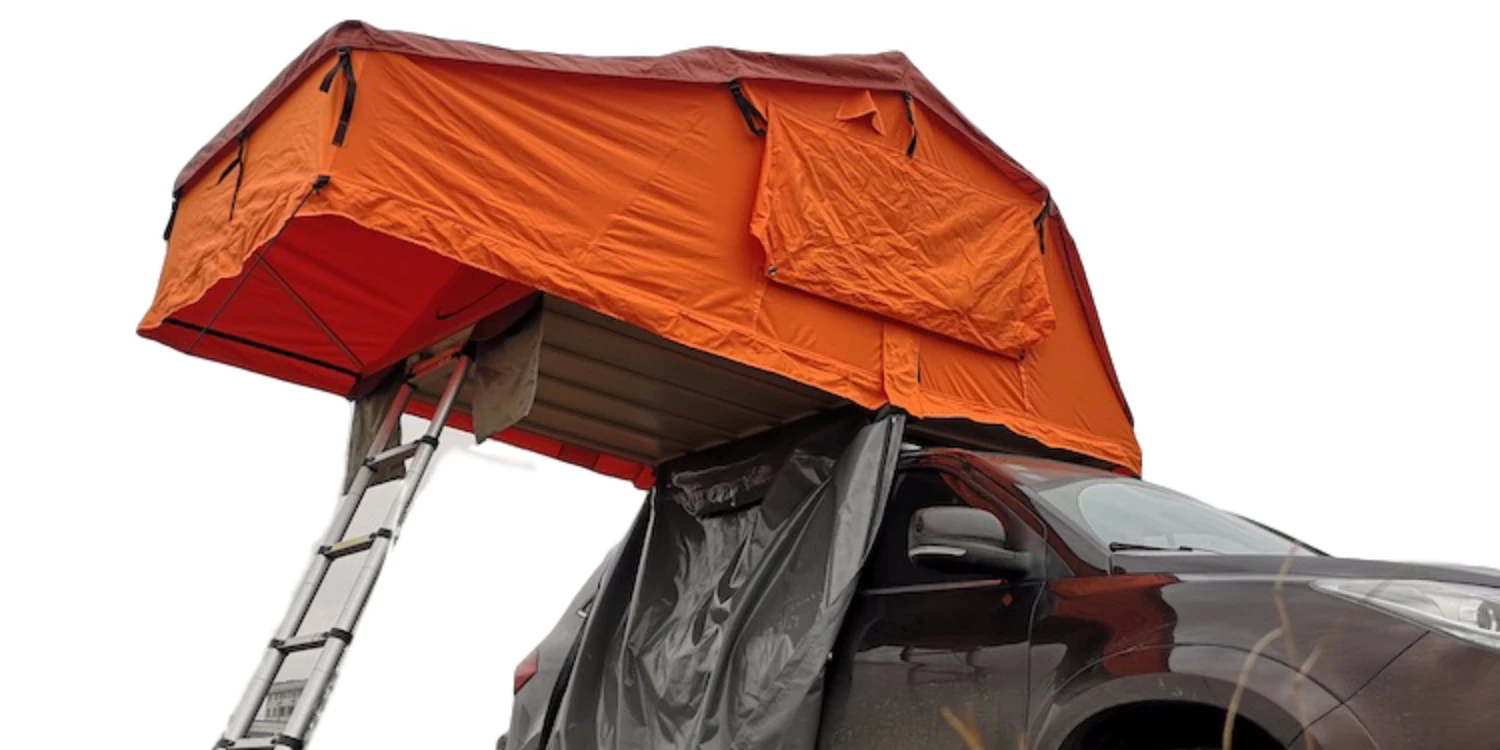 

Hot Sale Overland 4wd King Bed Car Insulated Roof Top Tent Camper for Sale