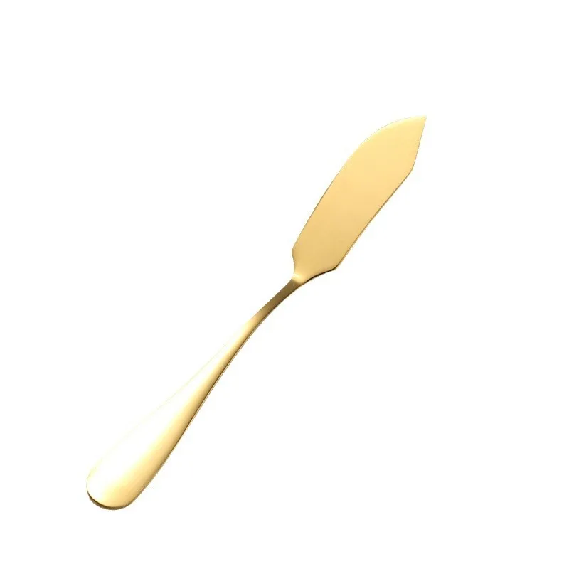 1PC Butter Knife Butter Cheese Dessert Spread Jam Stainless Steel Western Food Commercial