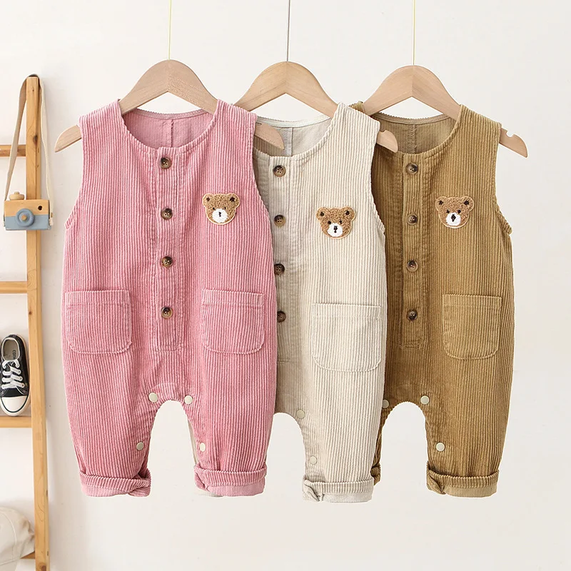 Cotton Baby Rompers Jumpsuits for Girls and Boys