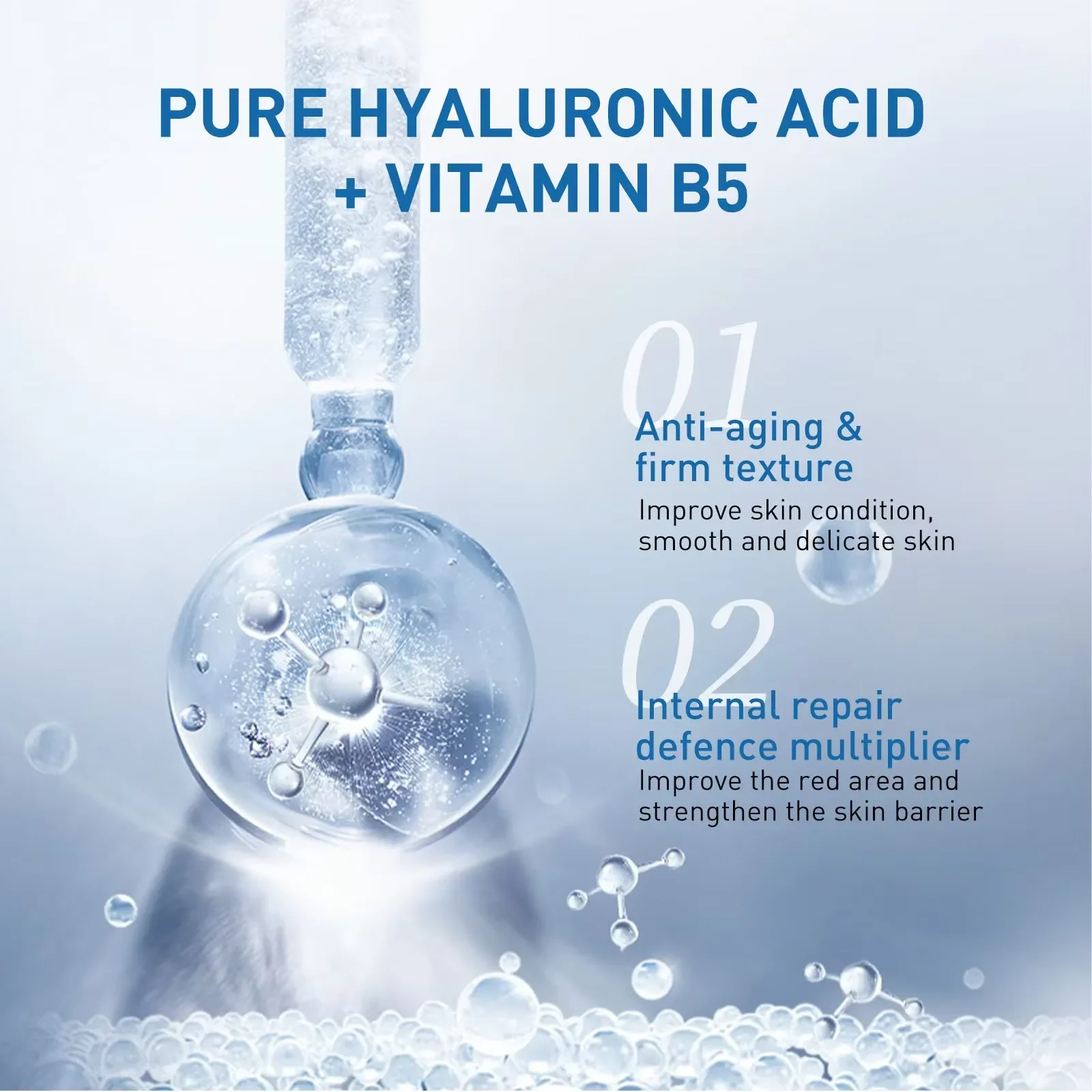 Hyalu B5 Serum Anti-Wrinkle Tightening Fade Fine Line Lifting Hydrating Replenishment Shrink Pore Hyaluronic Acid Facial Essenc 2