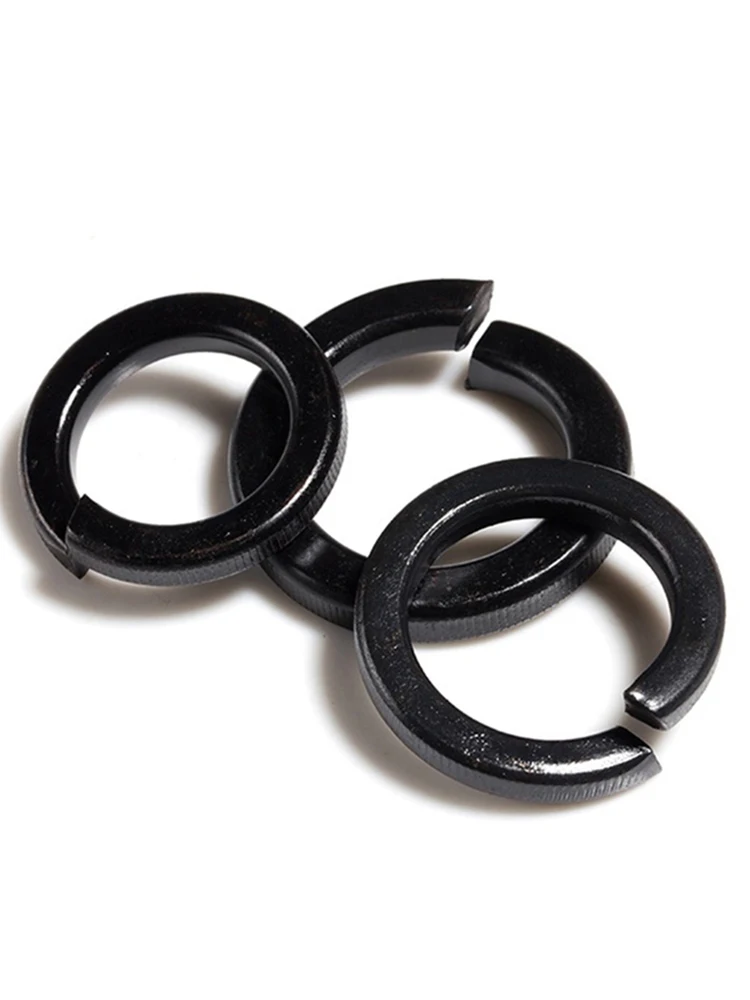 Description Picture 4 of itemGrade 8.8 High Strength Black Carbon Spring Split Lock Washer Elastic Gasket M2 M2.5 M3 M4 M5 M6 M8 M10 M12- M30