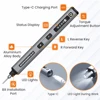 Mini Electric Screwdriver Set with 72 Magnetic Bits 5 Gears Torque OLED Display Rechargeable Cordless Screwdriver Kit SES New 6