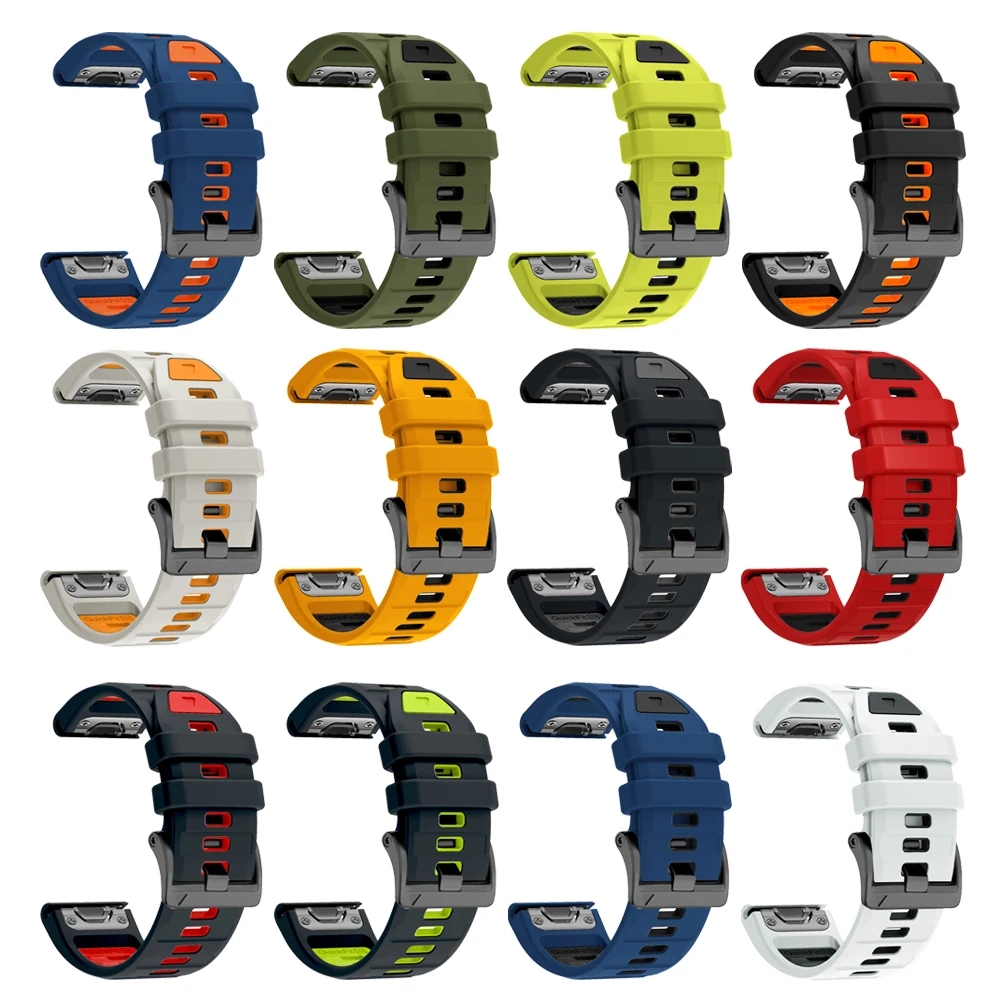 Silicone Watchband Strap - Durable Wristband