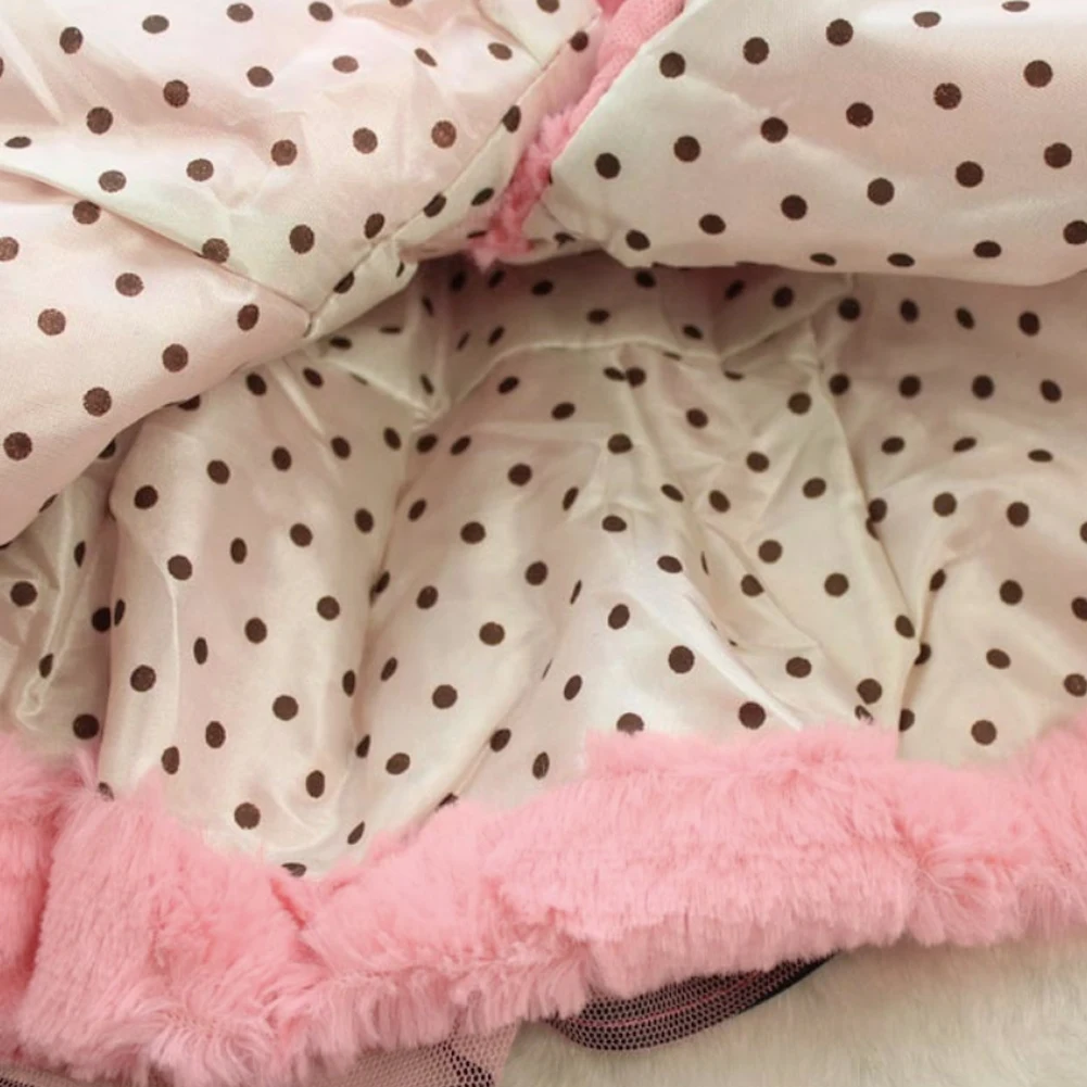 Baby Girls Princess Coat,Children's Cotton Coat,Long Sleeve Warm Jacket,Winter Parka,Bow Outwear,Toddlers Flower Plush Overcoat
