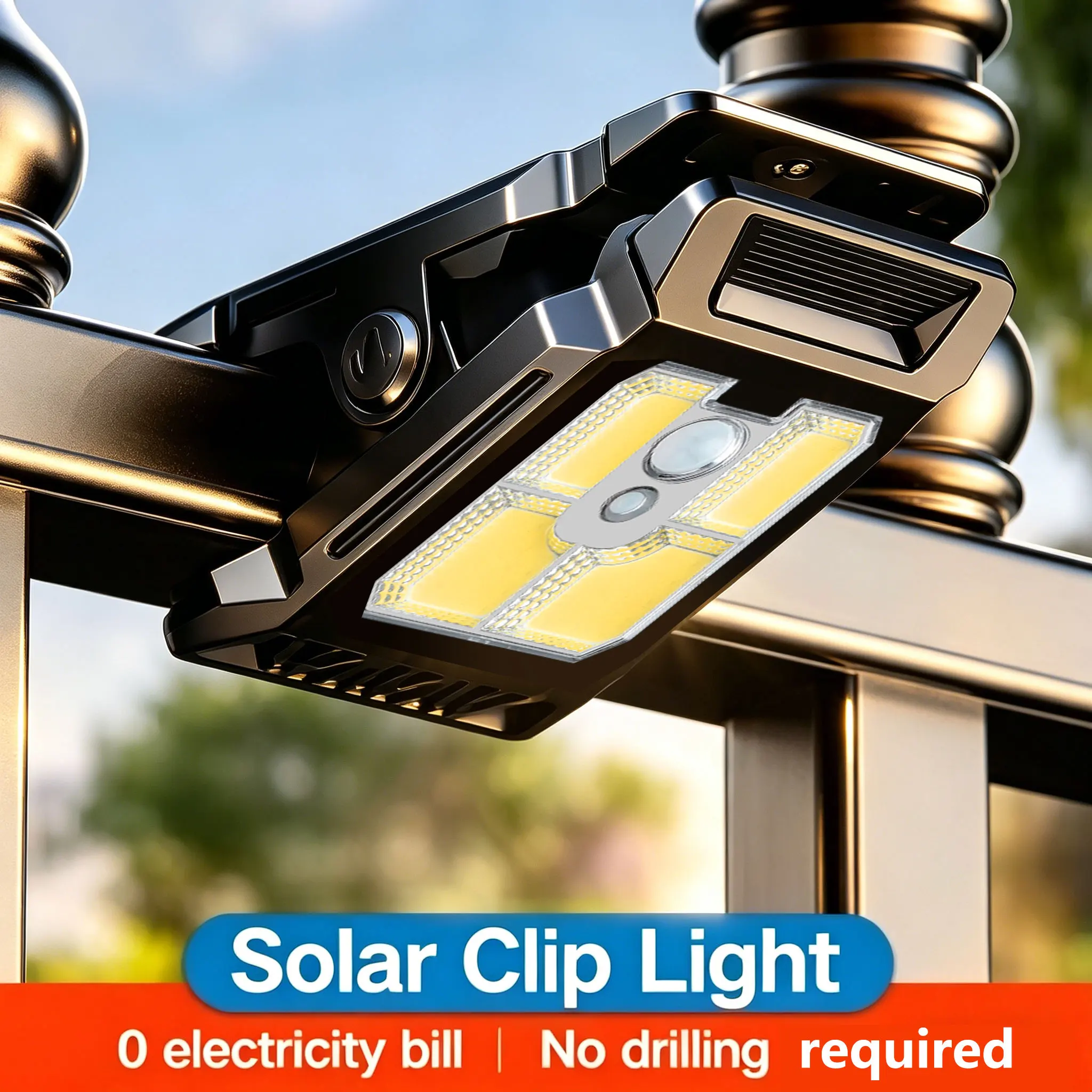 Smart Wireless Solar-Powered Outdoor Sensor Light - Waterproof Garden Decor Lighting