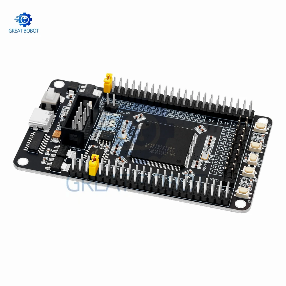 EP4CE6E22C8N FPGA Development Board: Altera Cyclone IV (2.5V) Core