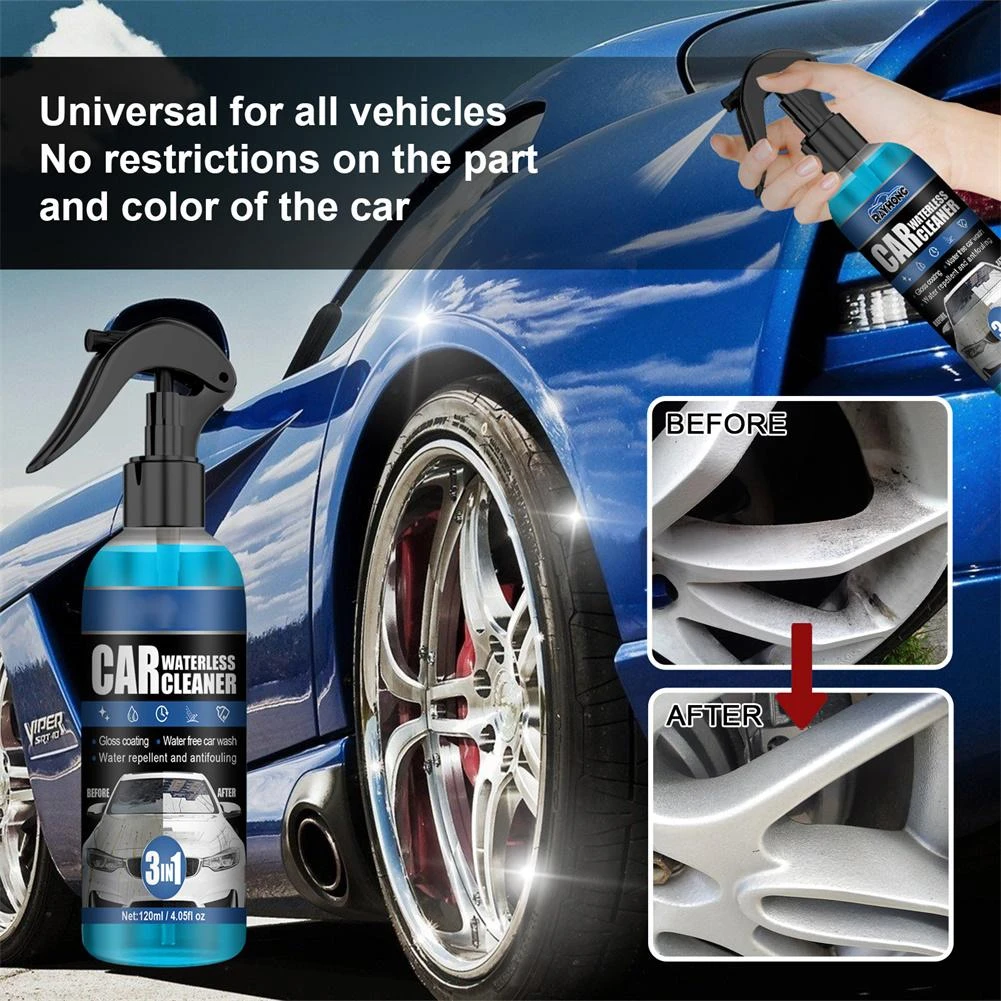 Car Paint Coating Detailing Washing Spray 3 in 1 Decontamination